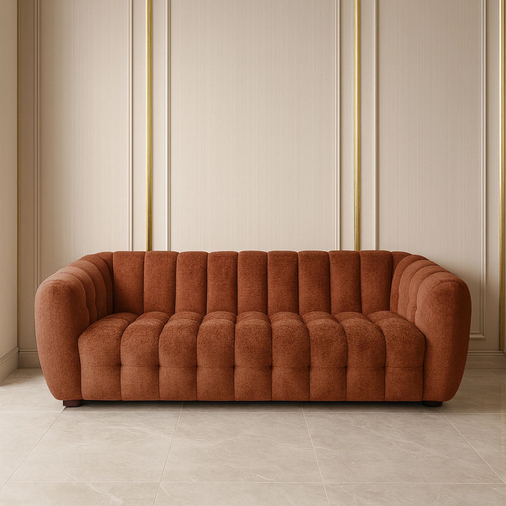 Amsterdam - 3 Seat Sofa, Fabric - Image 3