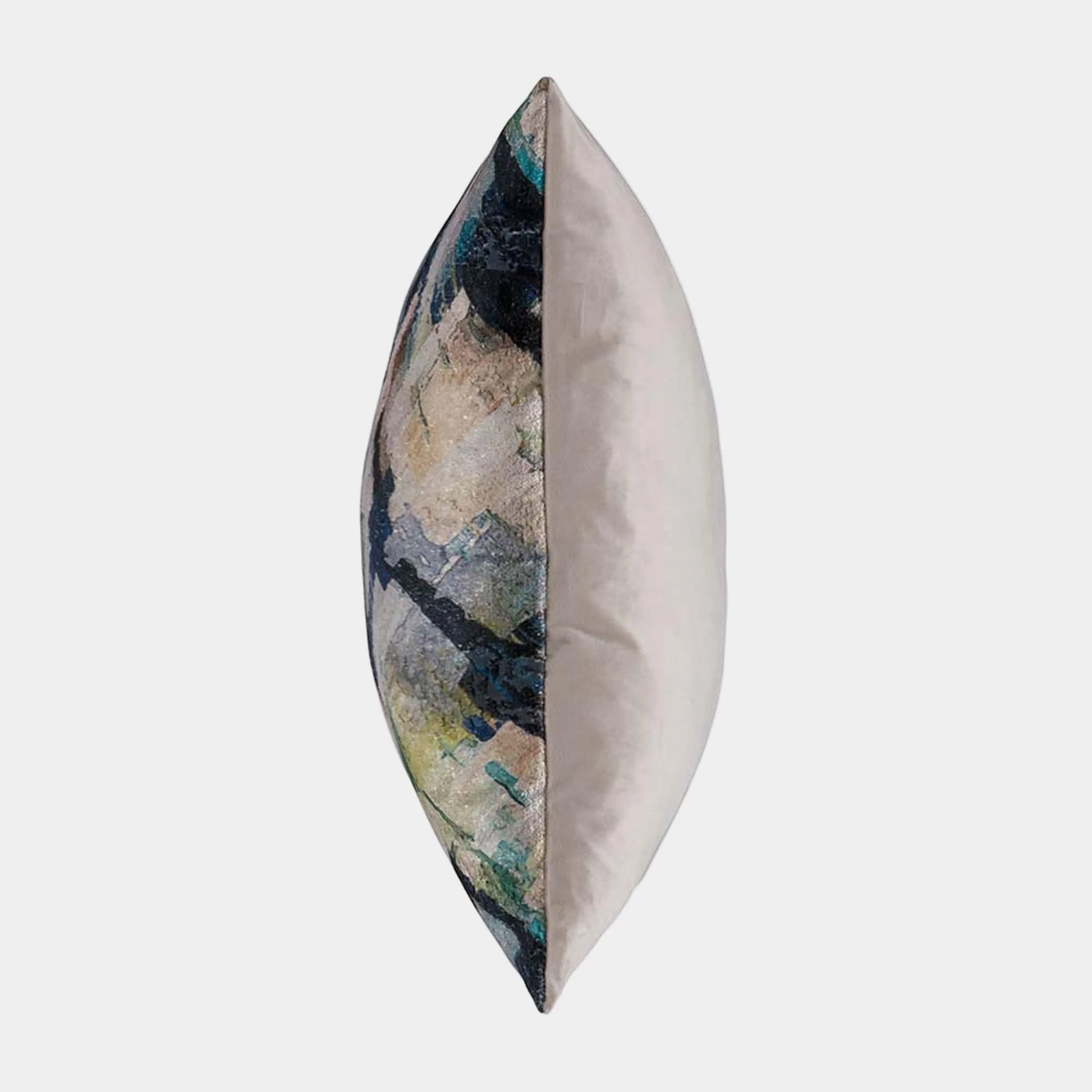 Axel - Blue & Green Cushion 43x43cm - Image 3
