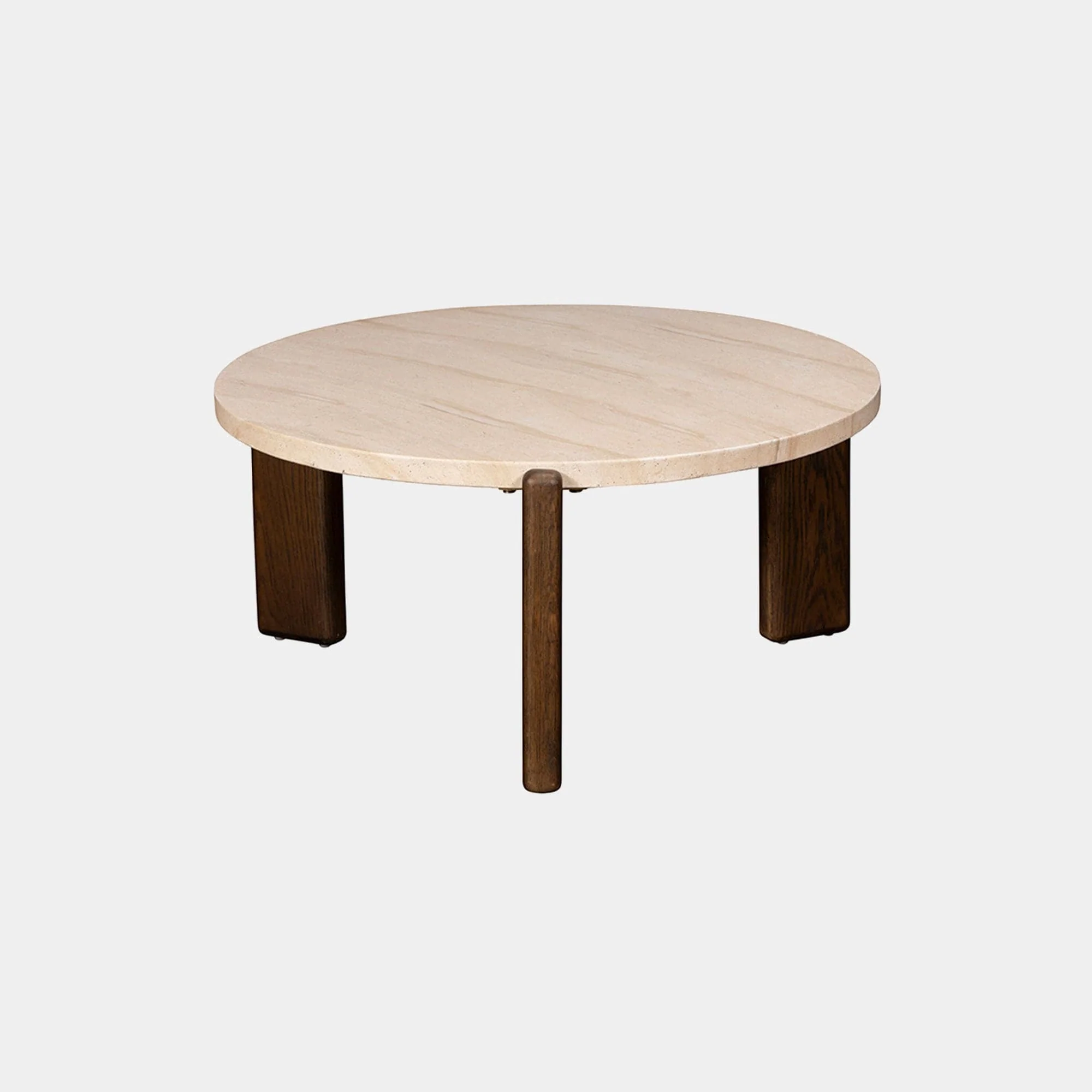 Calvin - Faux Travertine Coffee Table - Image 3