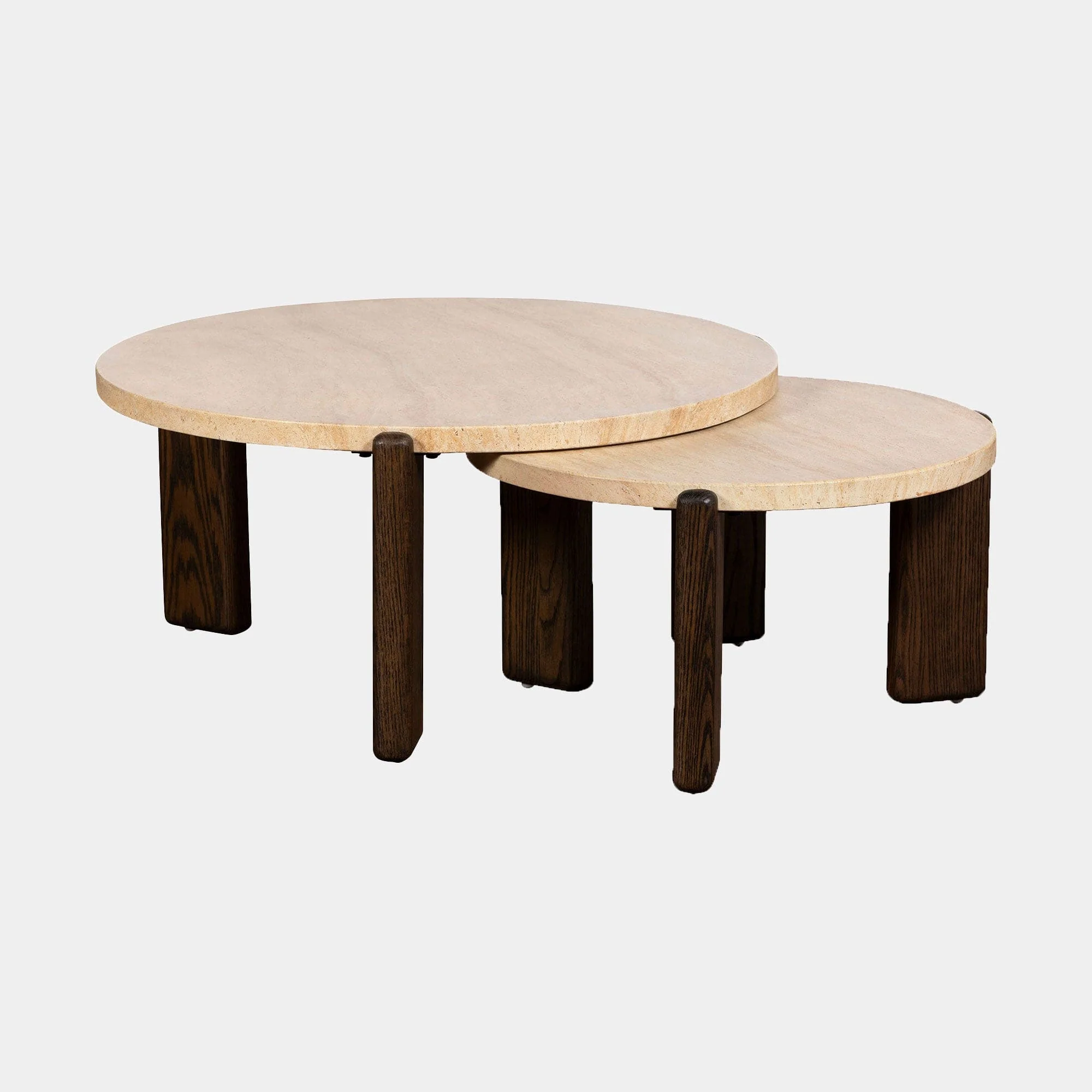 Calvin - Faux Travertine Coffee Table - Image 4