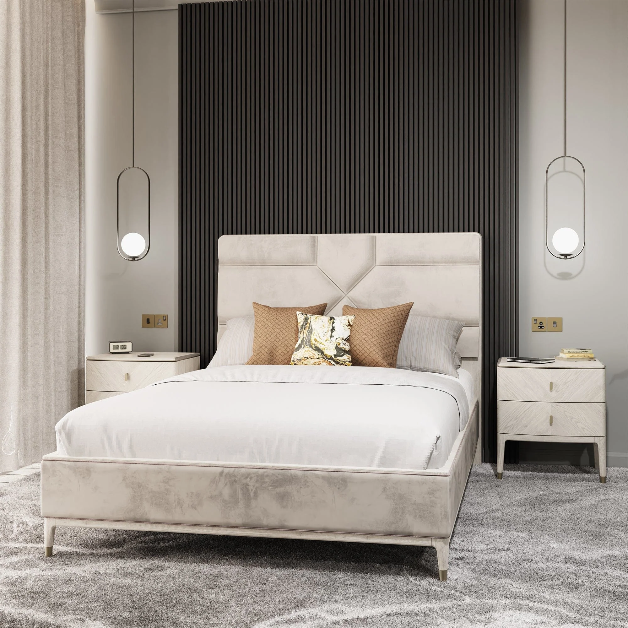 Dynasty Stone - Bed Frame - Image 6