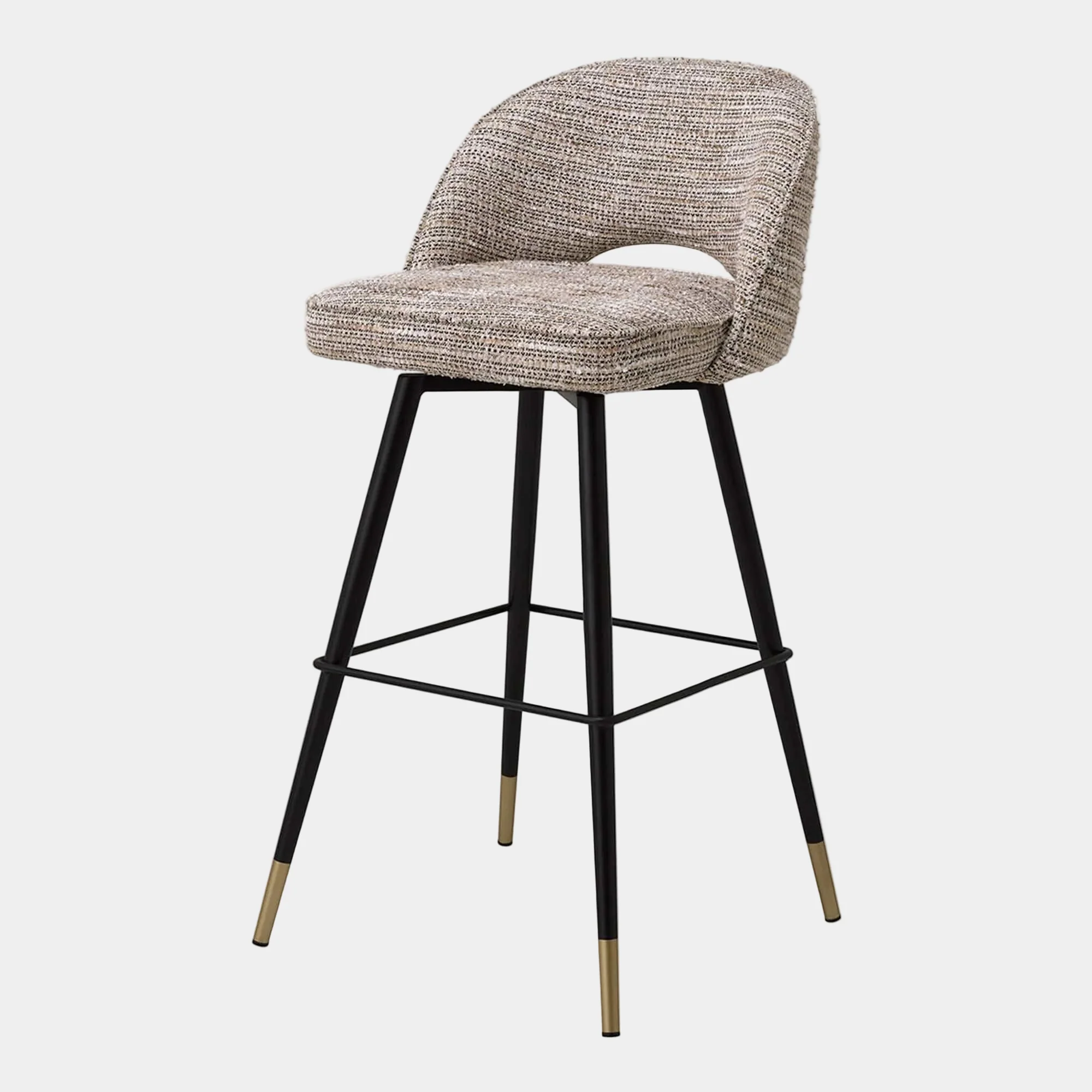 Eichholtz Cliff - Swivel Barstools Set Of 2, Velvet - Image 15