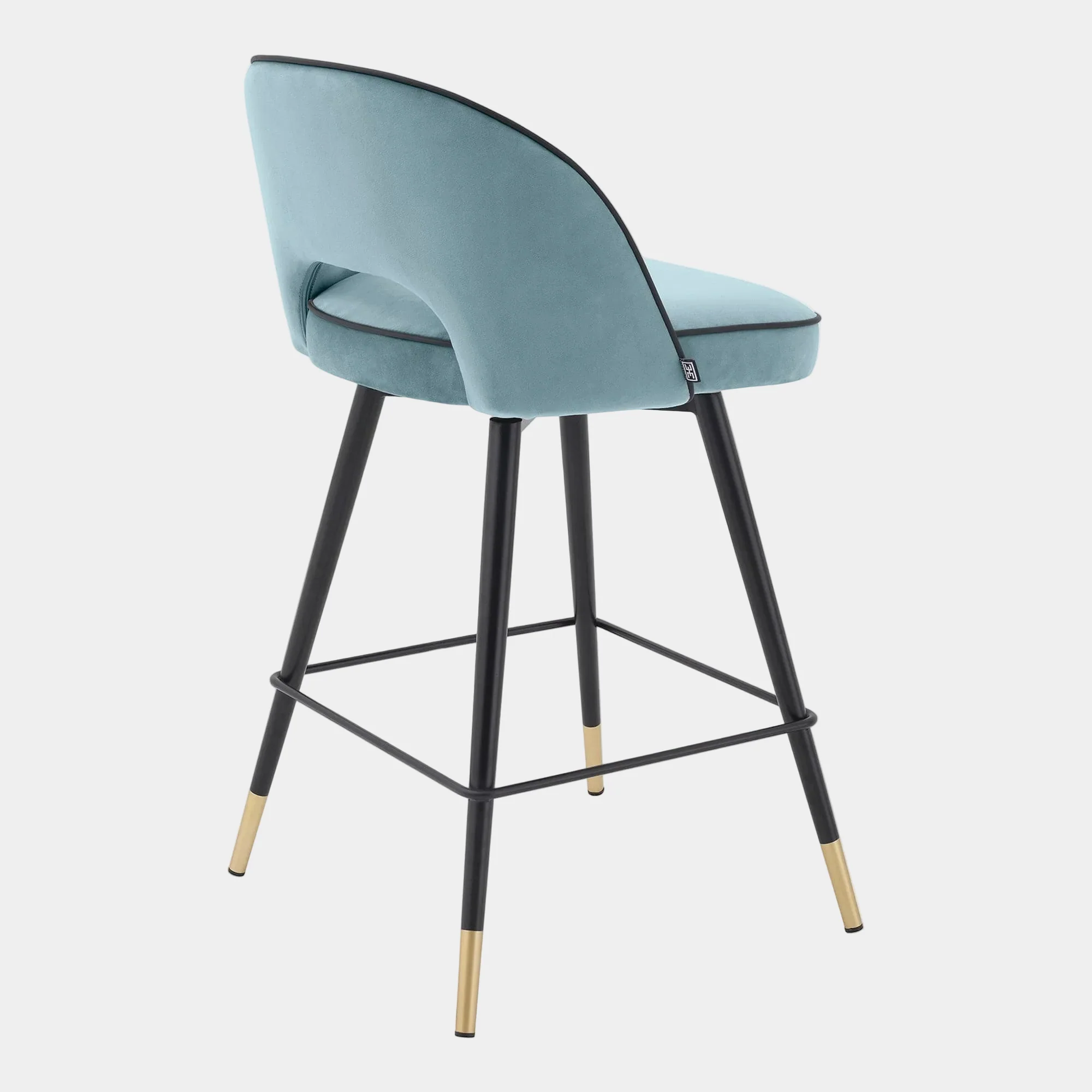 Eichholtz Cliff - Swivel Bar Stools Set Of 2, Fabric - Image 12
