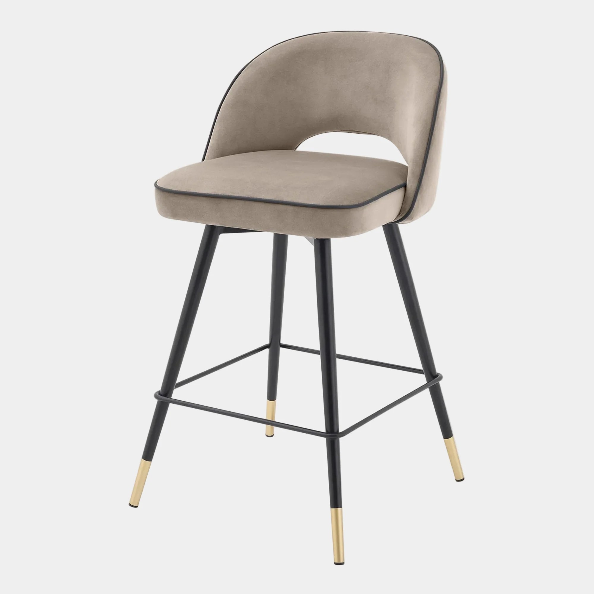 Eichholtz Cliff - Swivel Bar Stools Set Of 2, Fabric - Image 28