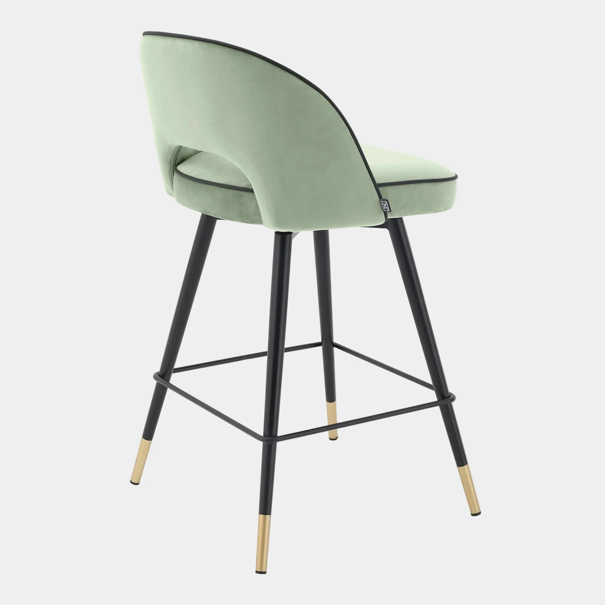 Eichholtz Cliff - Swivel Bar Stools Set Of 2, Fabric - Image 8