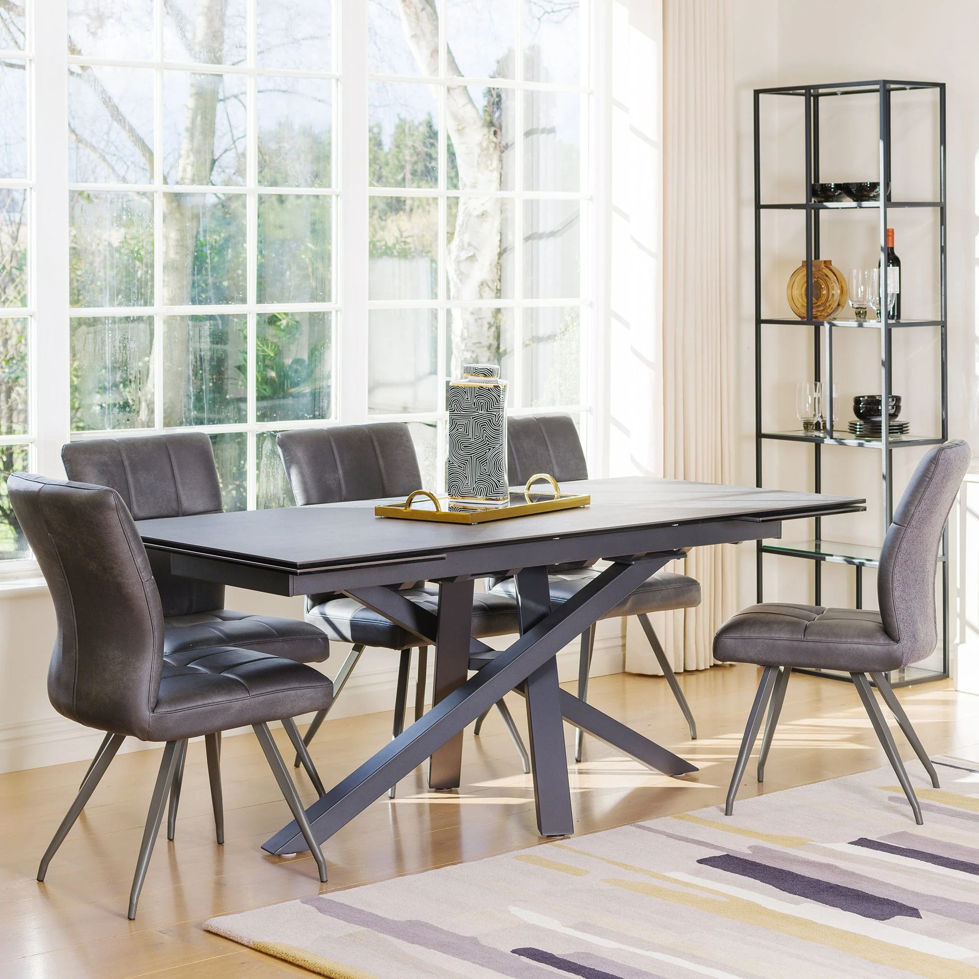 Pescara - Ceramic Extending Dining Table - Image 3