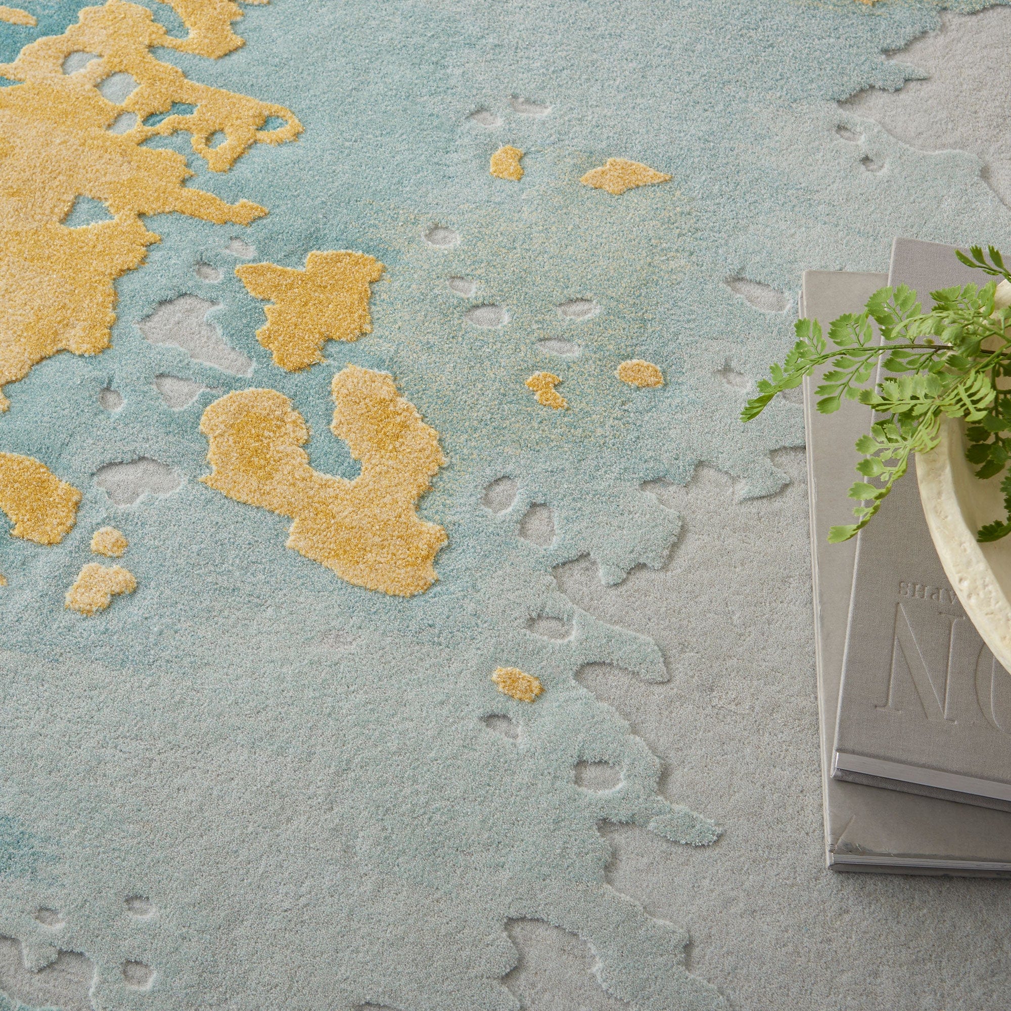 Prismatic - Rug PRS26 Sea Foam Gold - Image 5