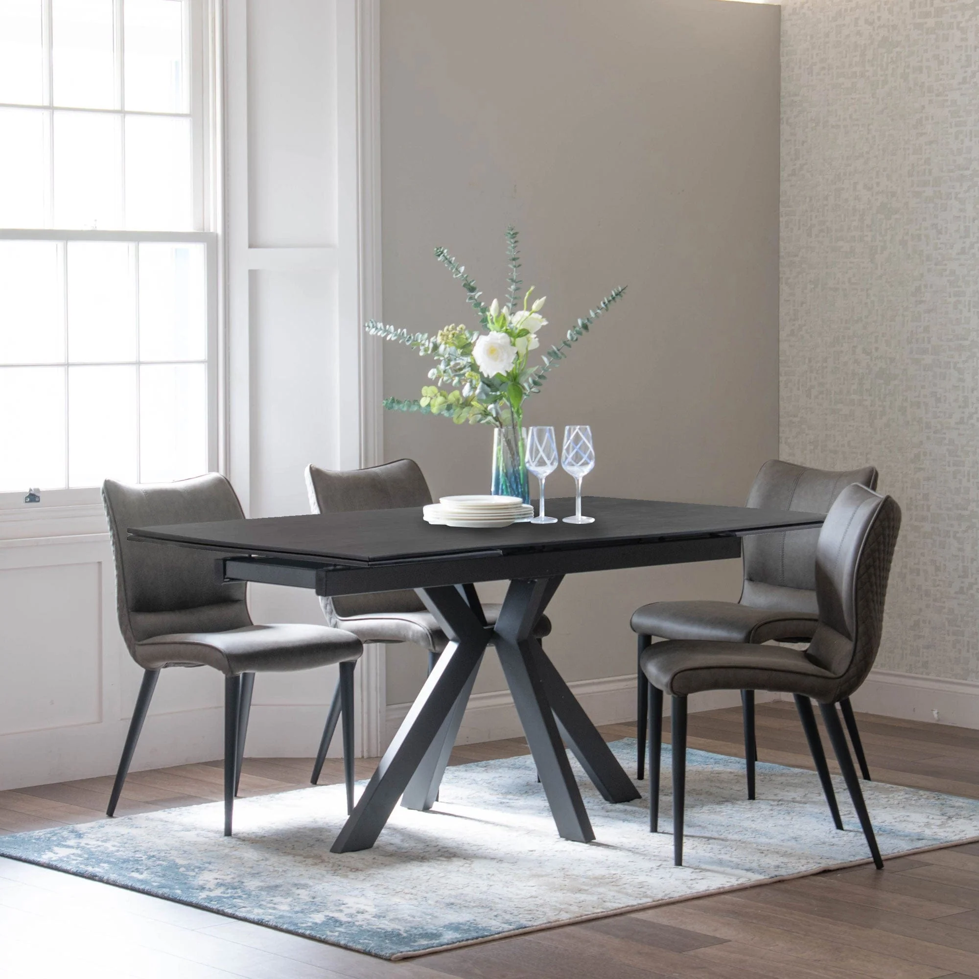 Silvano - Ceramic Extending Dining Table - Image 6